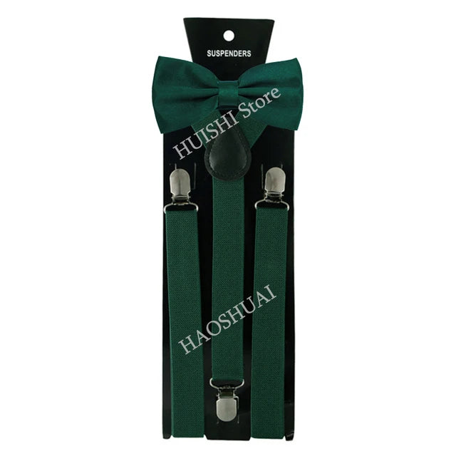 Suspenders Bowtie Sets