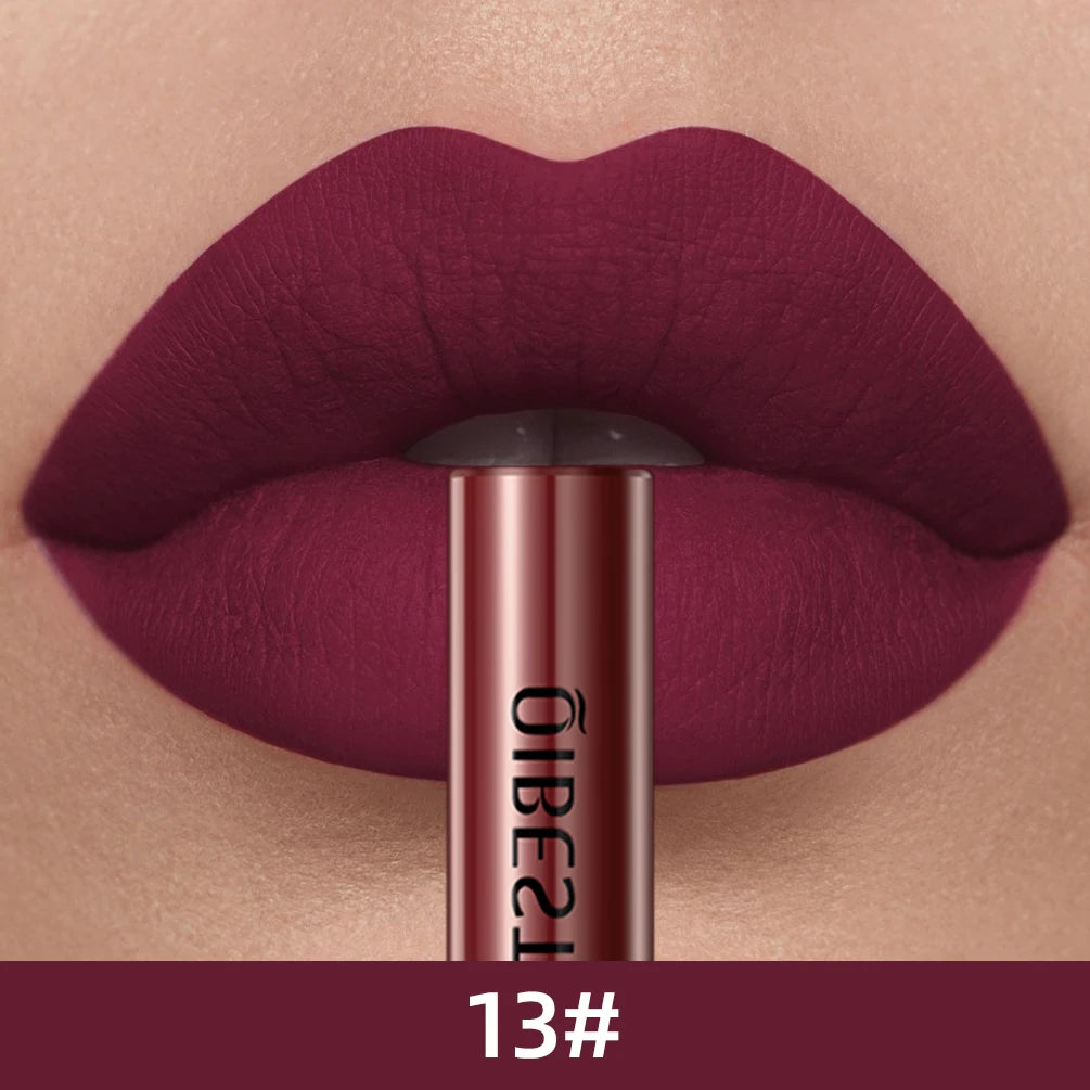 24-Color Matte & Shimmer Liquid Lipstick