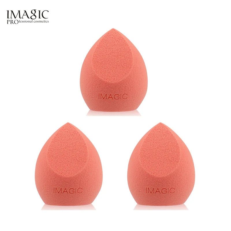 3Pcs Makeup Puff – Wet & Dry Professional Foundation & Concealer Sponge Set