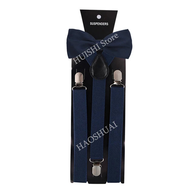 Suspenders Bowtie Sets