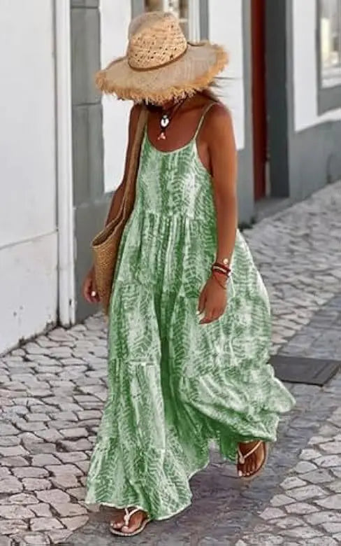 Sexy Printed Bohemian Long Dress