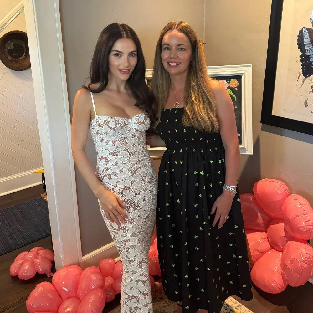 White  Lace Up Long Dresses