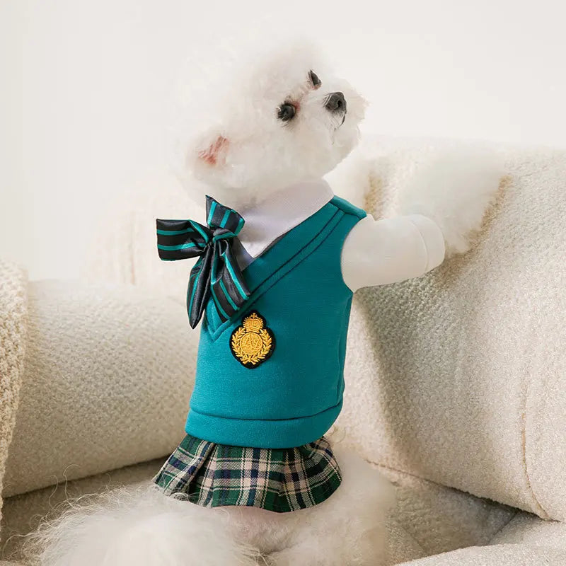 JK Sweater Dress for Small Dogs – Comfortable & Stylish Pet Clothing