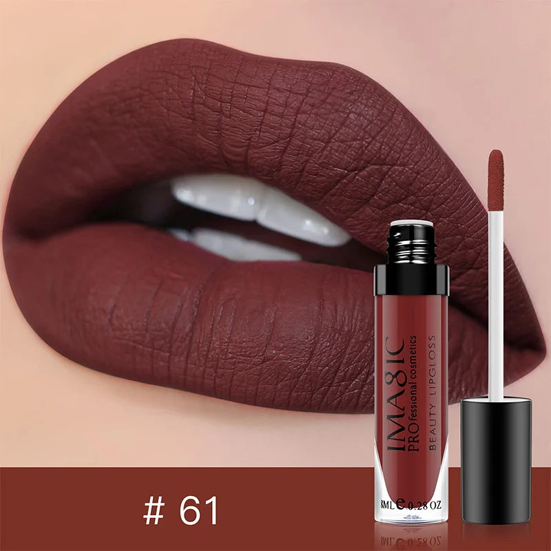 28-Color Sexy Matte Liquid Lipstick