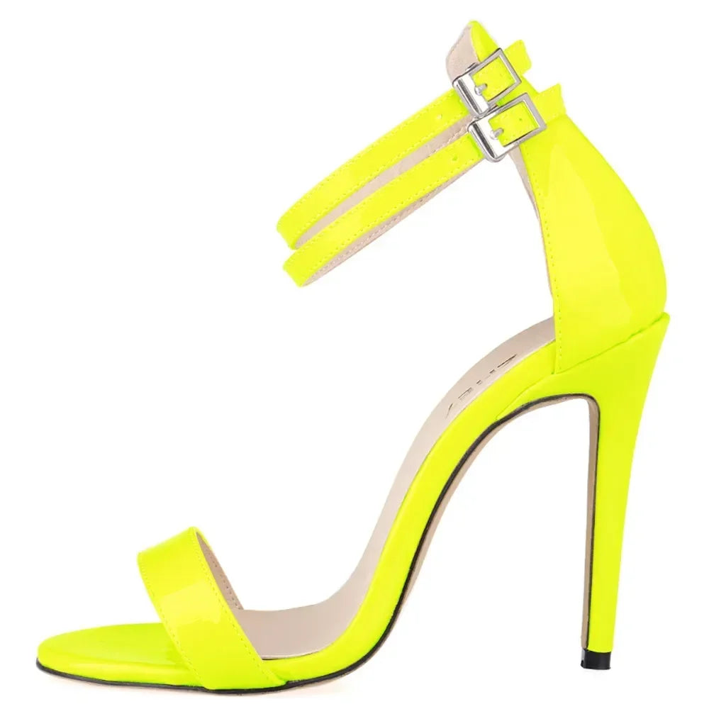 Summer Classic Sexy  Open Toe Ankle Strap Heel