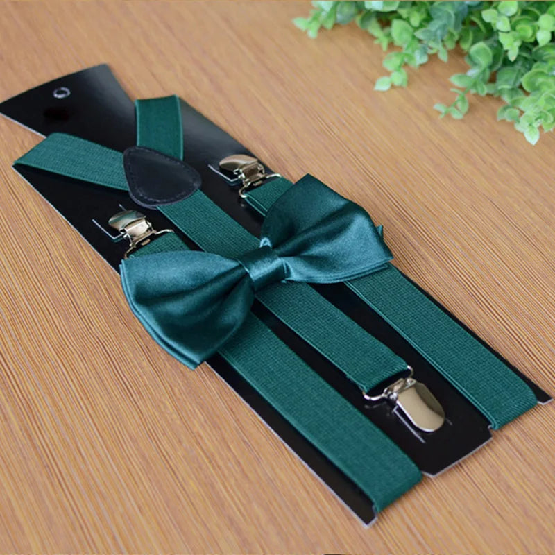 Suspenders Bowtie Sets