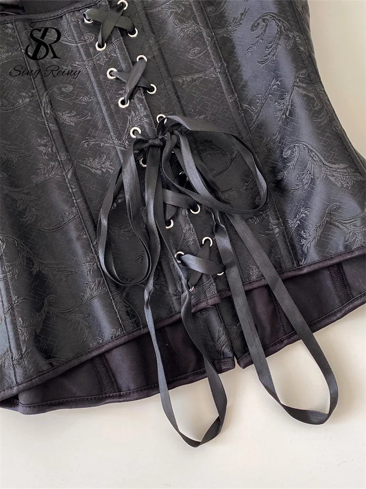 Elegant Puff Sleeve Corset Camisole