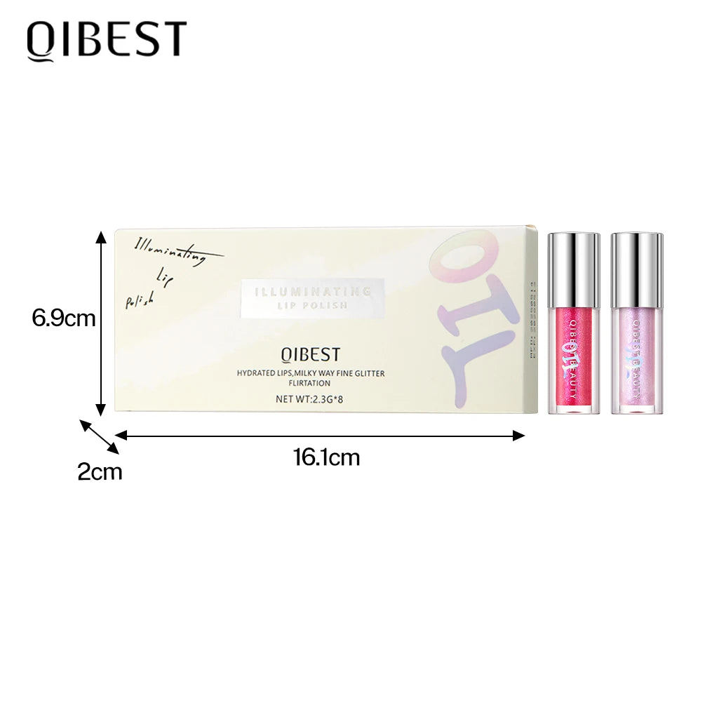 Glitter Lip Glaze Long Lasting Lip Gloss Waterproof Liquid Lipstick