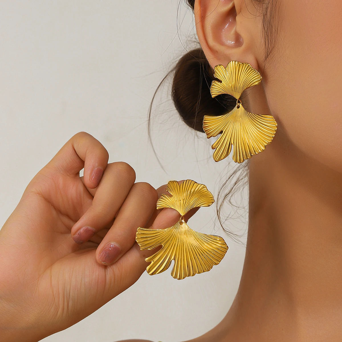 Luxury Glazed Rhinestone Dangle Earrings for Women
