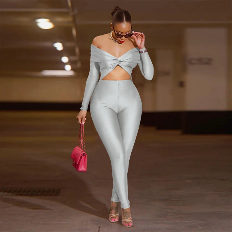 Sexy Off the Shoulder Jumpsuit