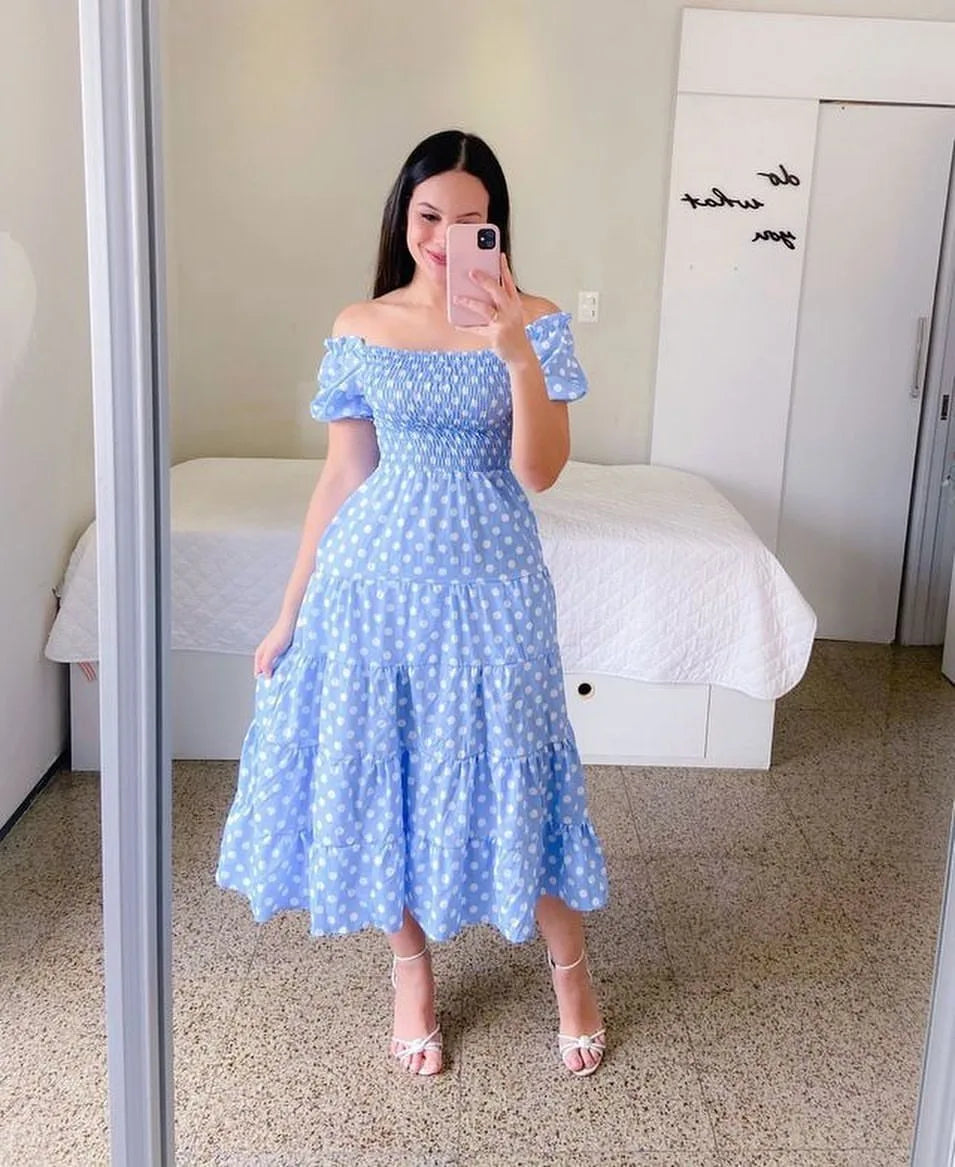 Boho Floral Summer Dress