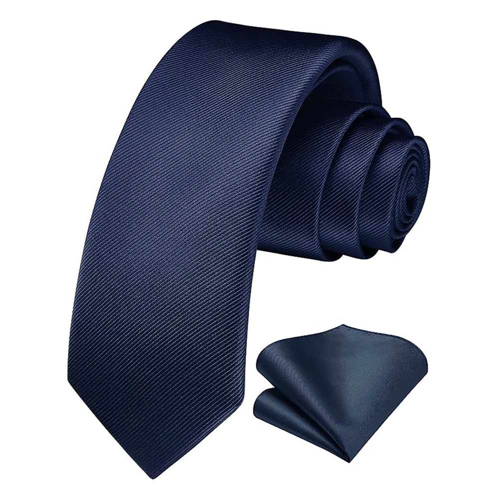 Slim Silk Tie & Pocket Square Set