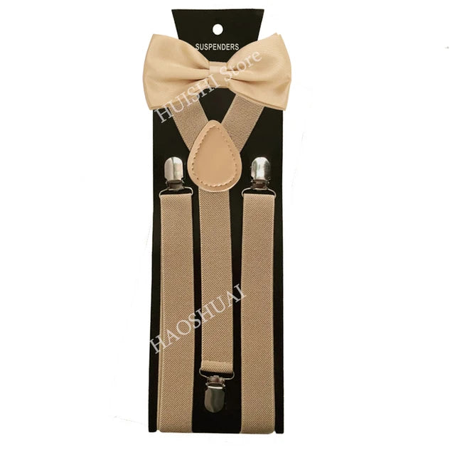 Suspenders Bowtie Sets