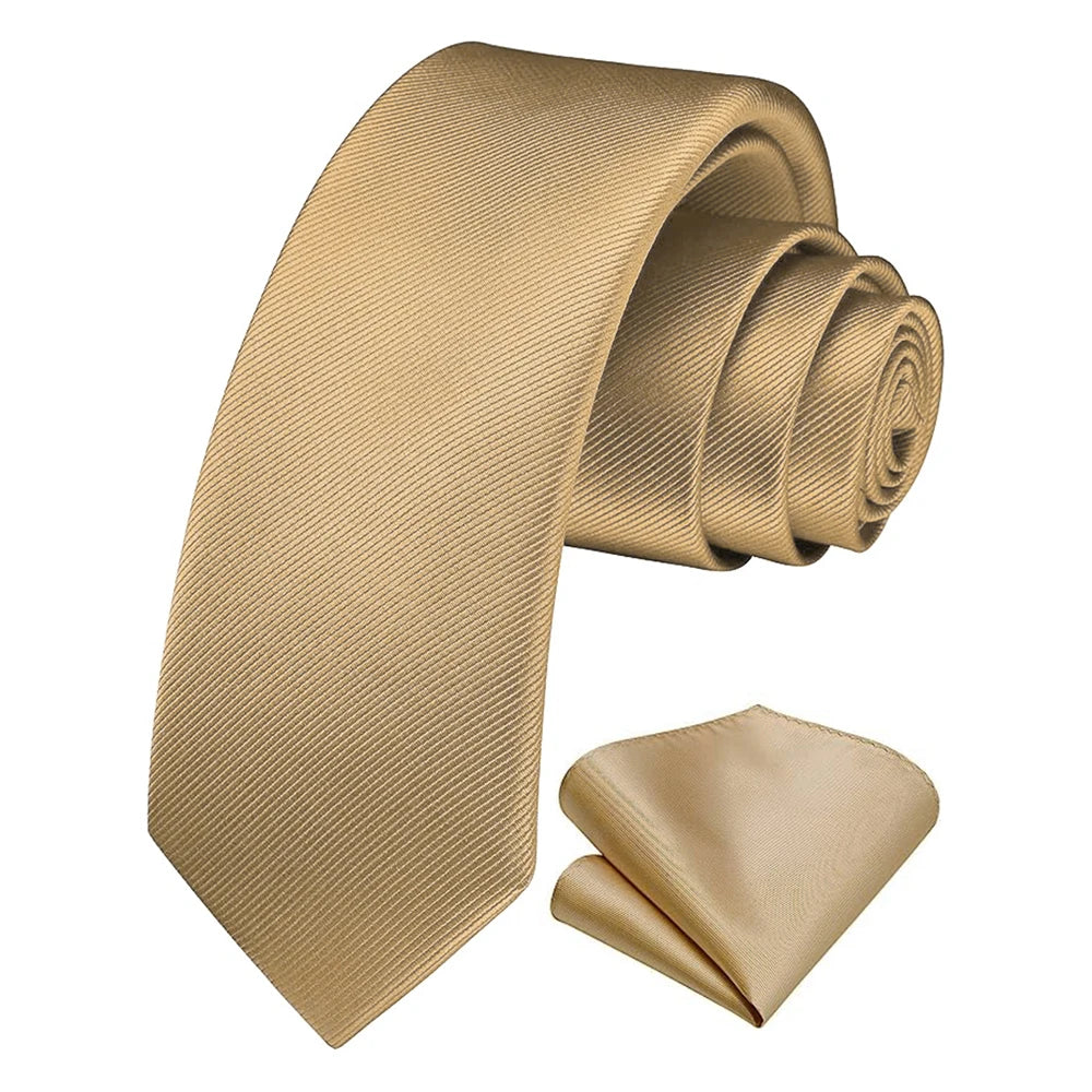 Slim Silk Tie & Pocket Square Set