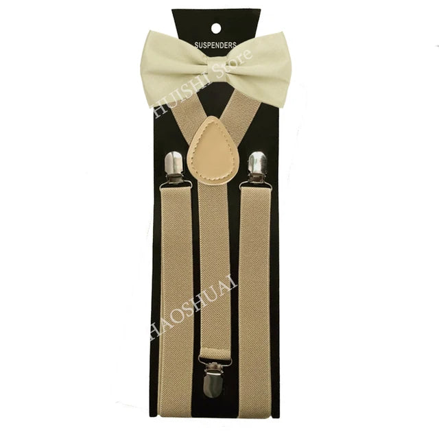 Suspenders Bowtie Sets