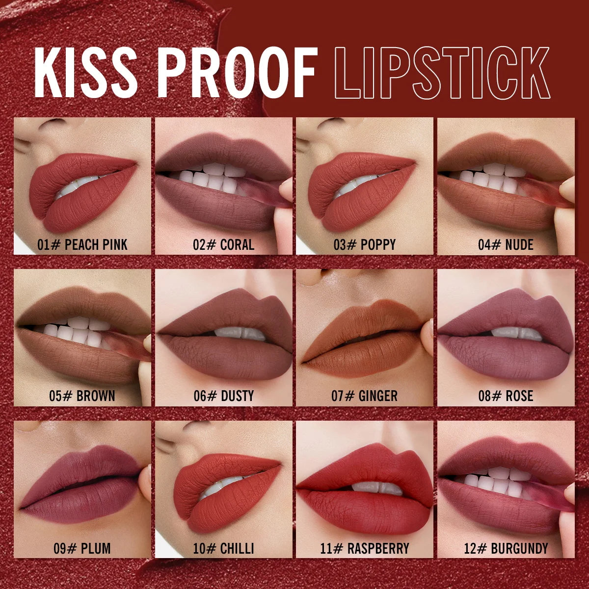 Matte Long-Lasting Lipstick