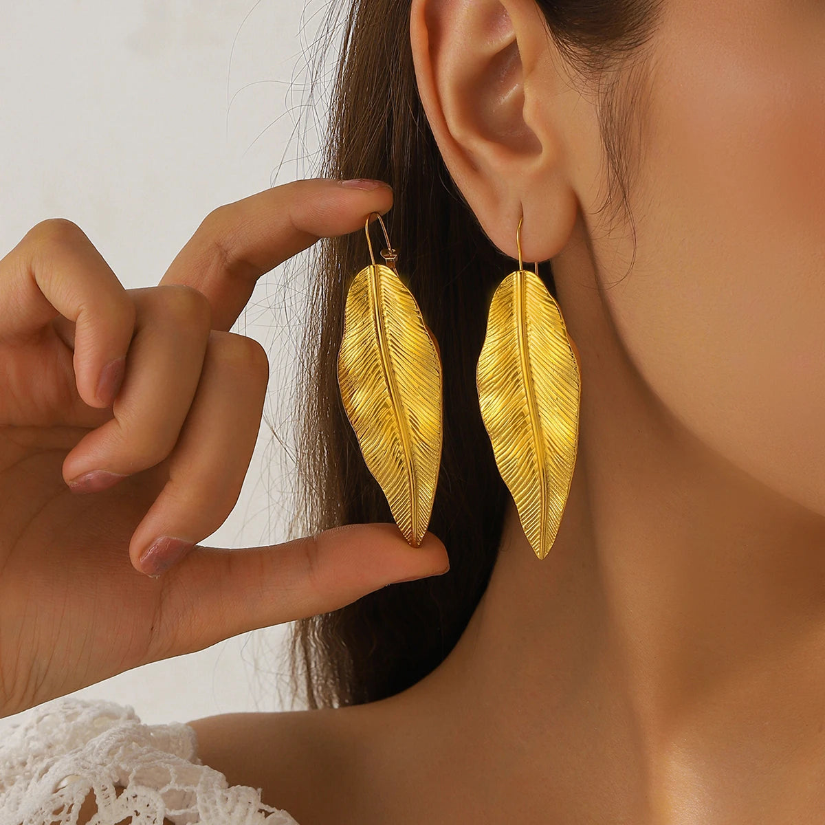 Luxury Glazed Rhinestone Dangle Earrings for Women