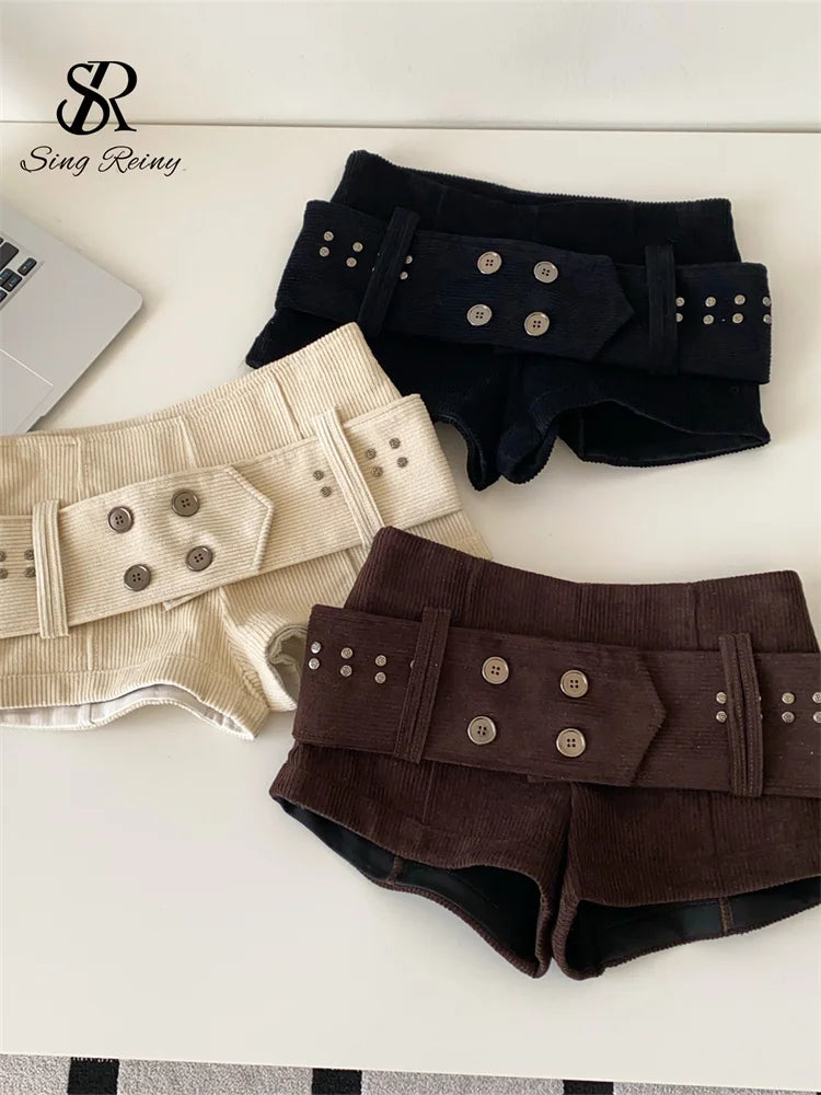 American Retro Corduroy Shorts