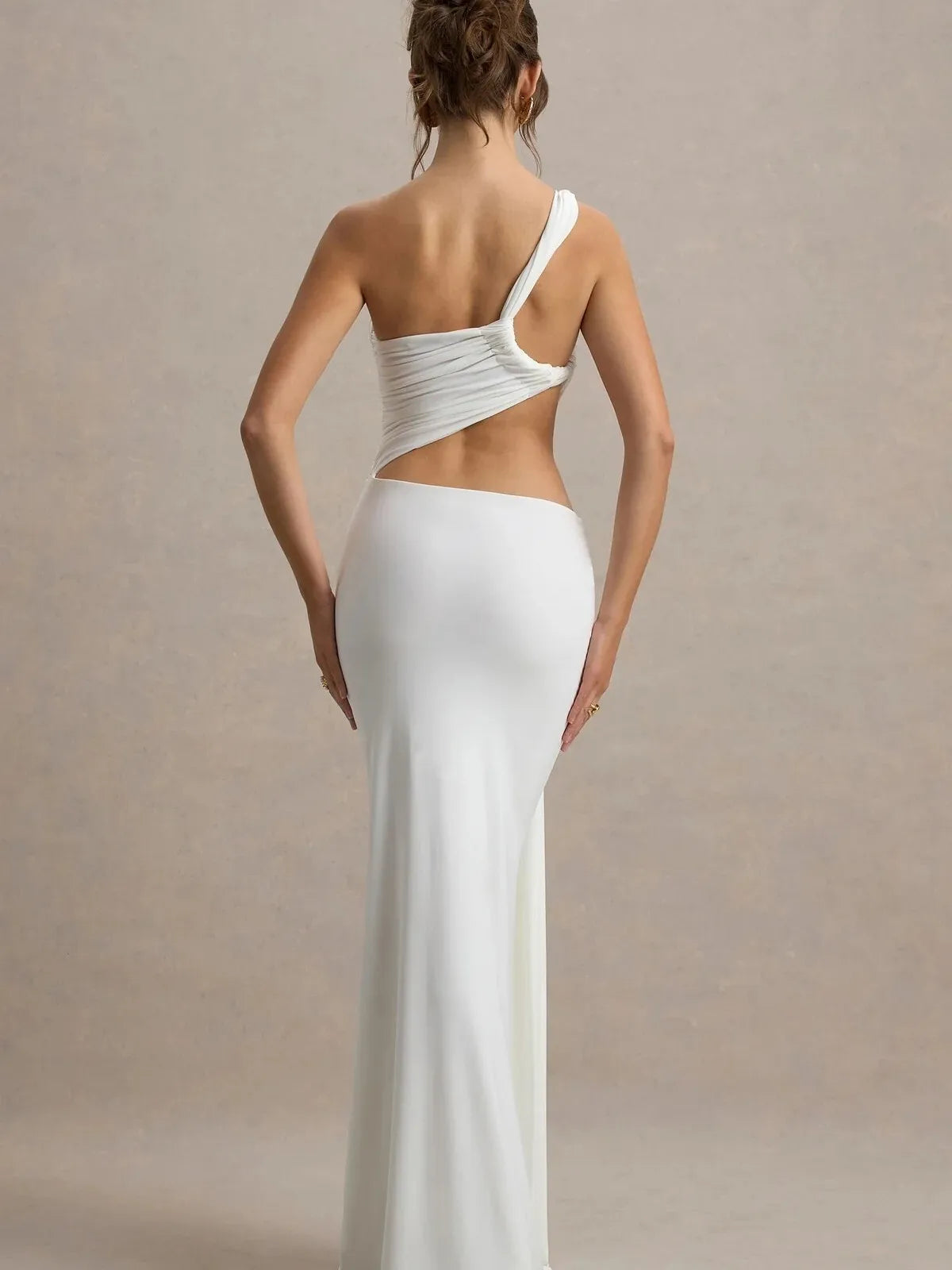 Elegant Single Piece Hollow Out Tight Dress