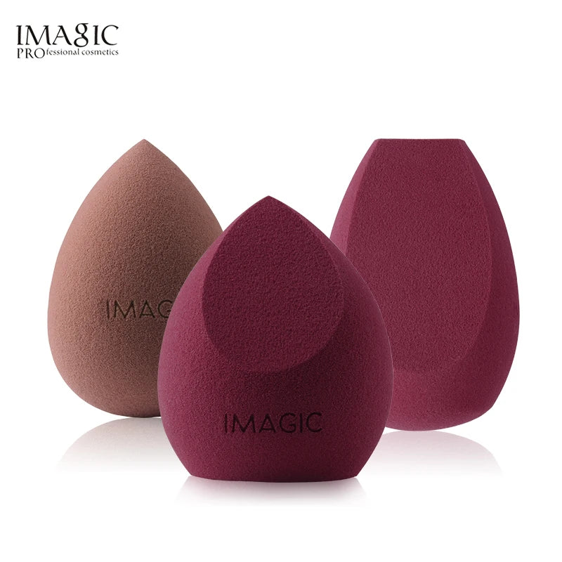 3Pcs Makeup Puff – Wet & Dry Professional Foundation & Concealer Sponge Set