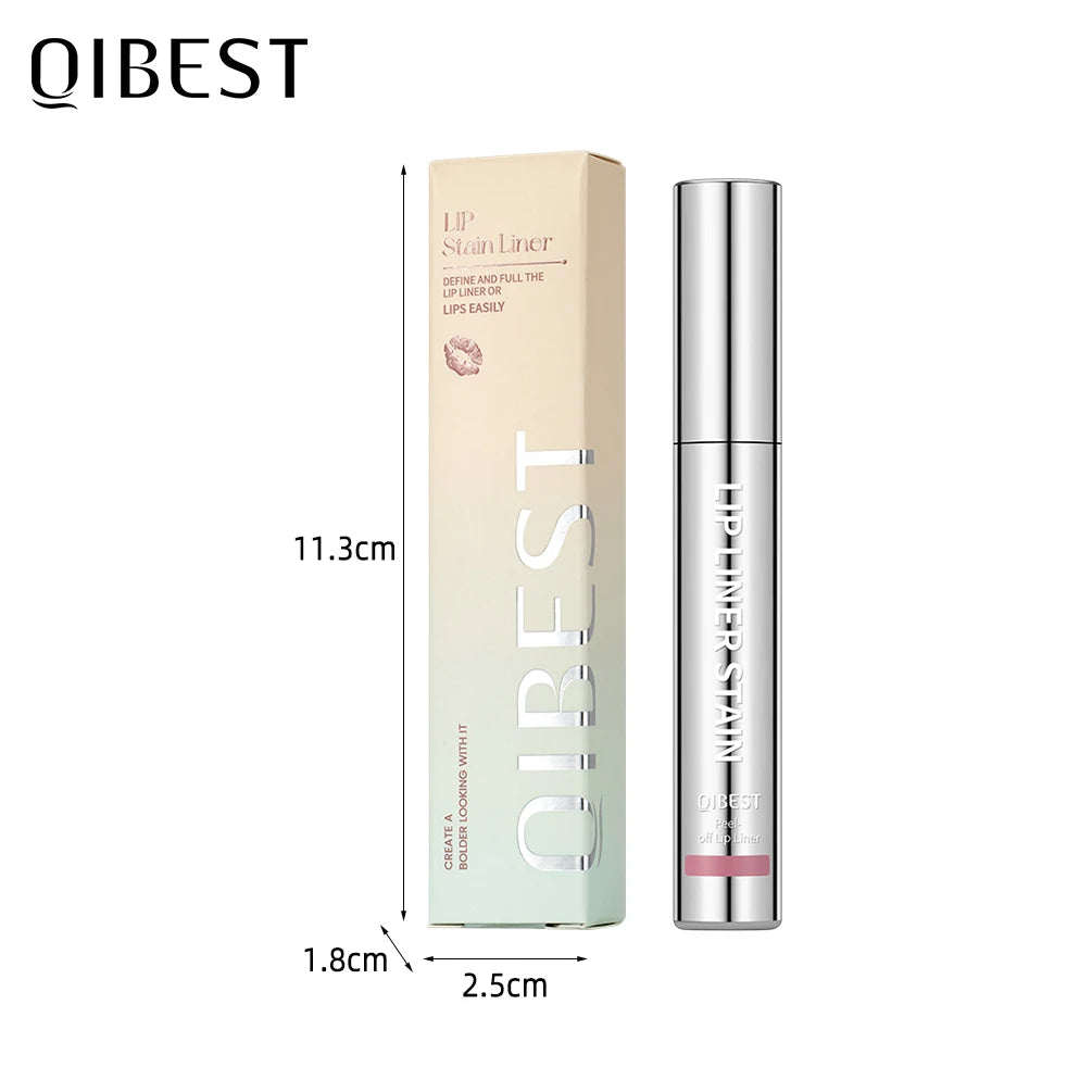 Peel-Off Tattoo Matte Lip Liner – Long-Lasting, Waterproof, Transfer-Proof Lip Stain