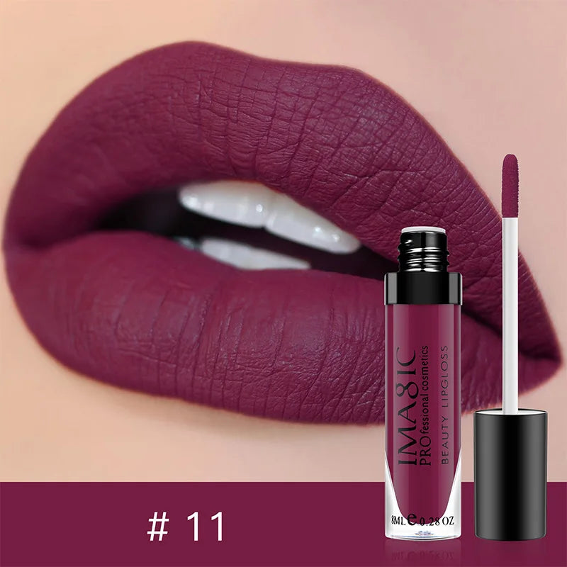 28-Color Sexy Matte Liquid Lipstick