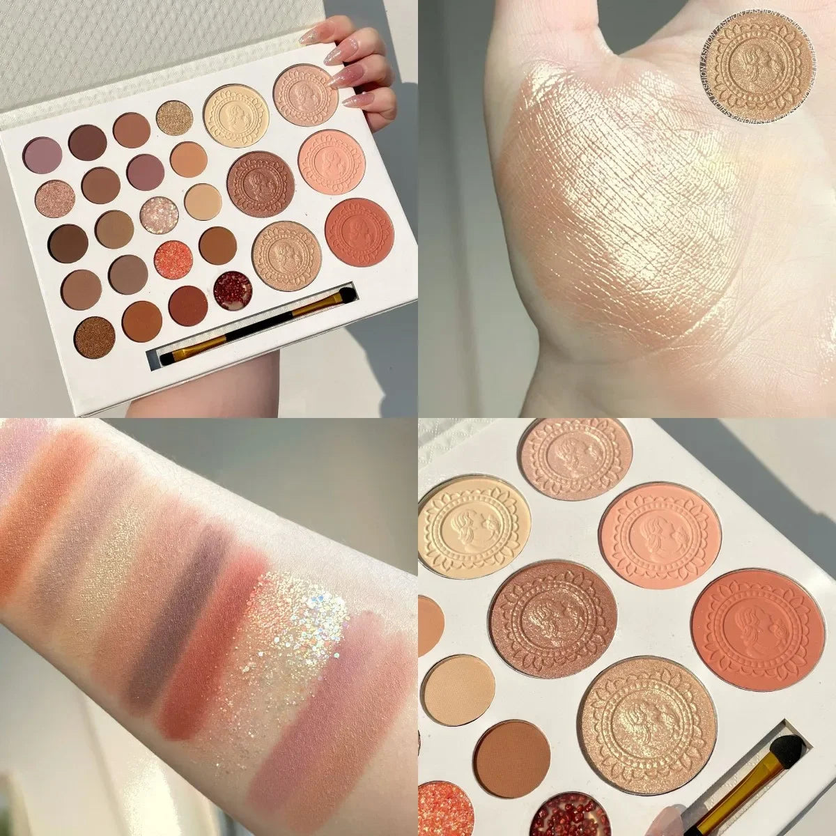 26 Colors Palette Pearly Matte Earth Color Eyeshadow