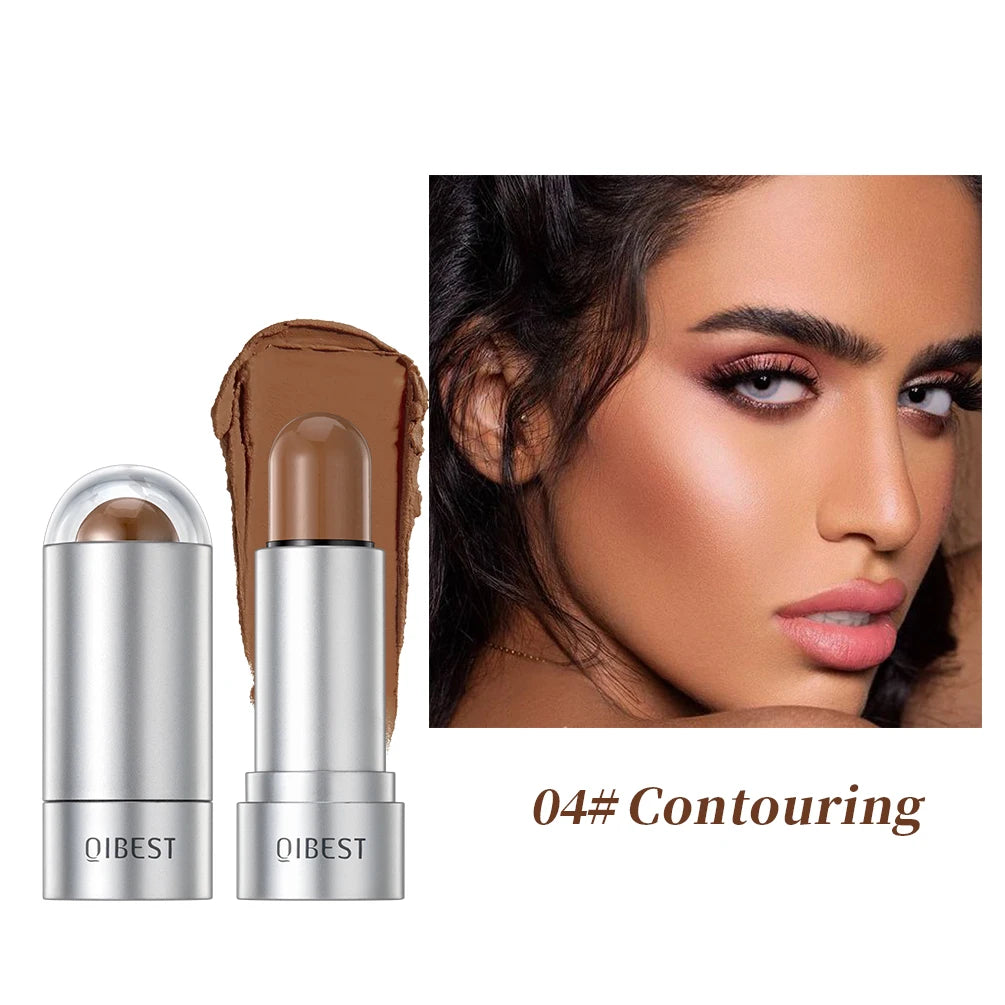 Face Contouring & Glow Stick – 4‑in‑1 Bronzer, Highlighter, Blush &amp; Concealer