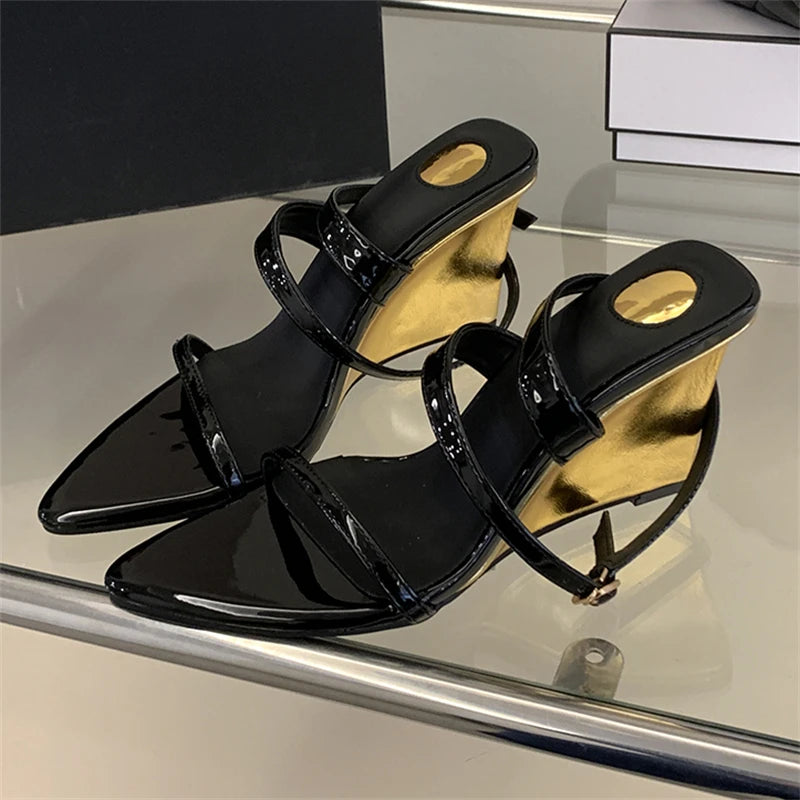 Fashion Design Wedges High Heels Women Sandals