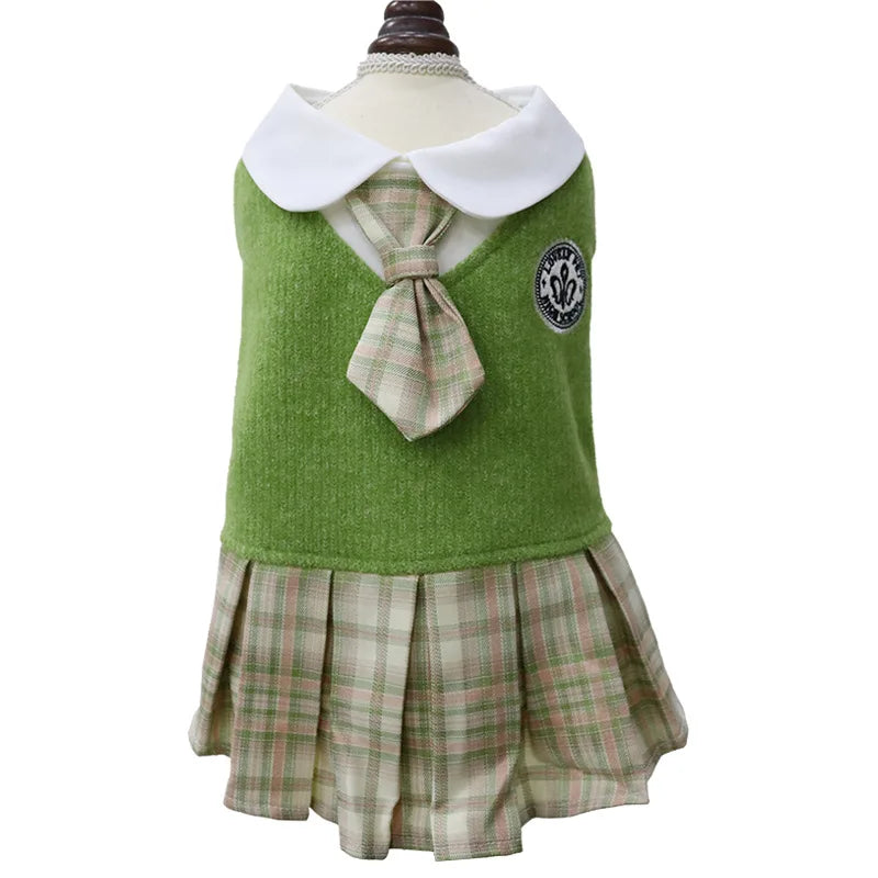 JK Sweater Dress for Small Dogs – Comfortable & Stylish Pet Clothing