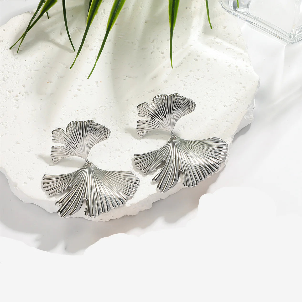 Luxury Glazed Rhinestone Dangle Earrings for Women