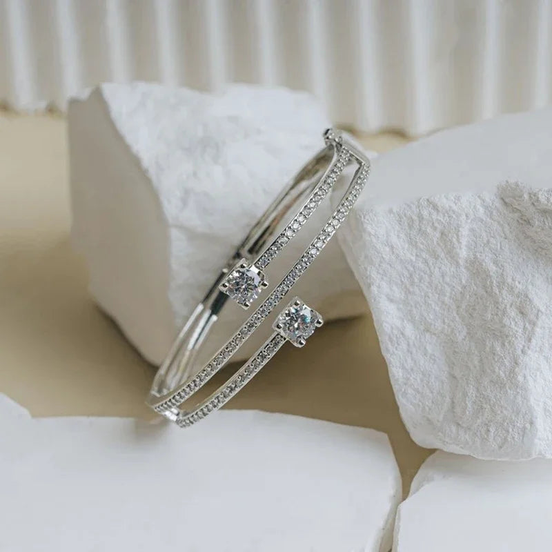 Luxury Trendy Three Layers Bangles