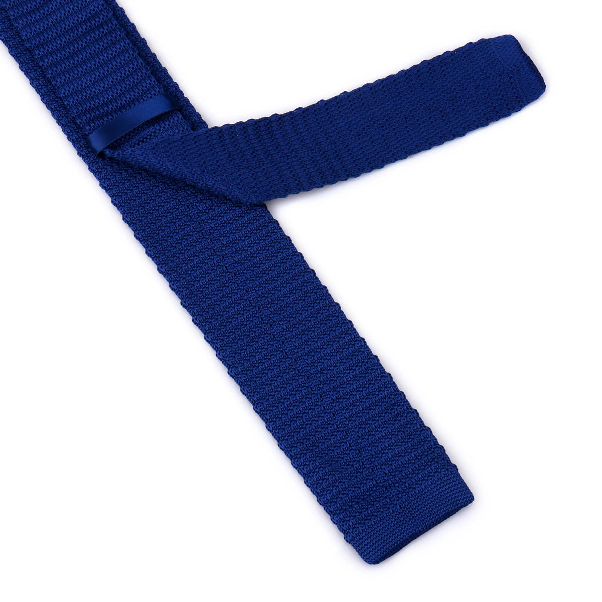 5.5cm Solid Color Fashion Water Neckties Plain Knitted Ties