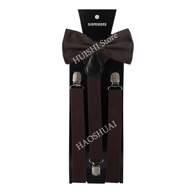 Suspenders Bowtie Sets