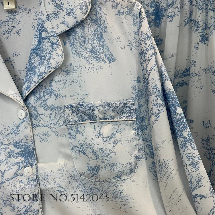 Spring Summer 2PCS Pajamas