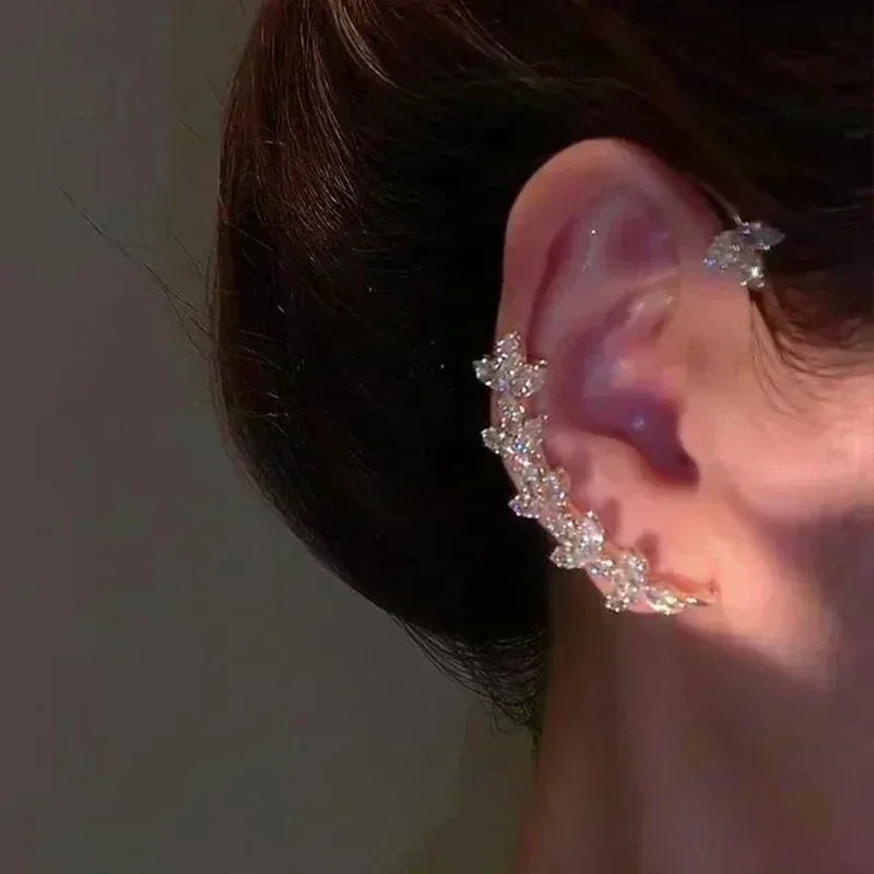 New Geometric Rhombus Luxury Opal Earrings – Modern Sparkle for Every Moment