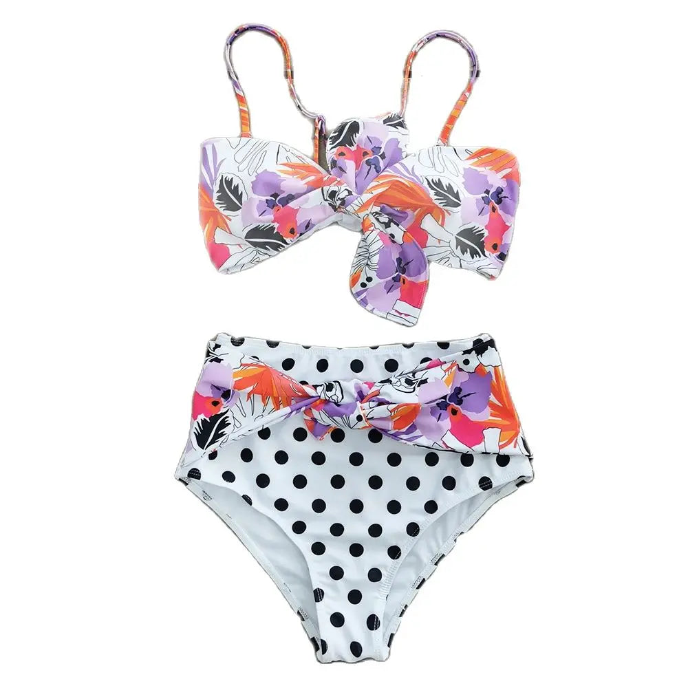 New Sexy High Waist Ruffle Bikini Sets