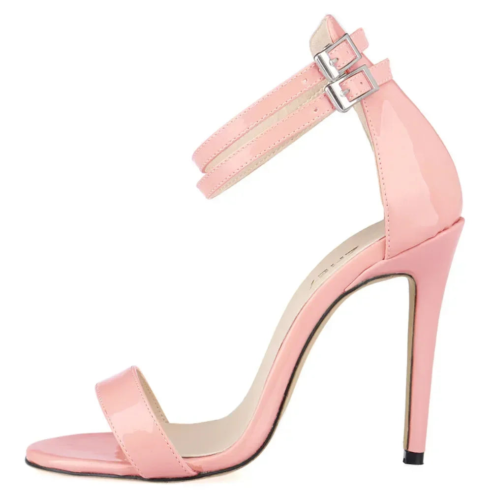 Summer Classic Sexy  Open Toe Ankle Strap Heel