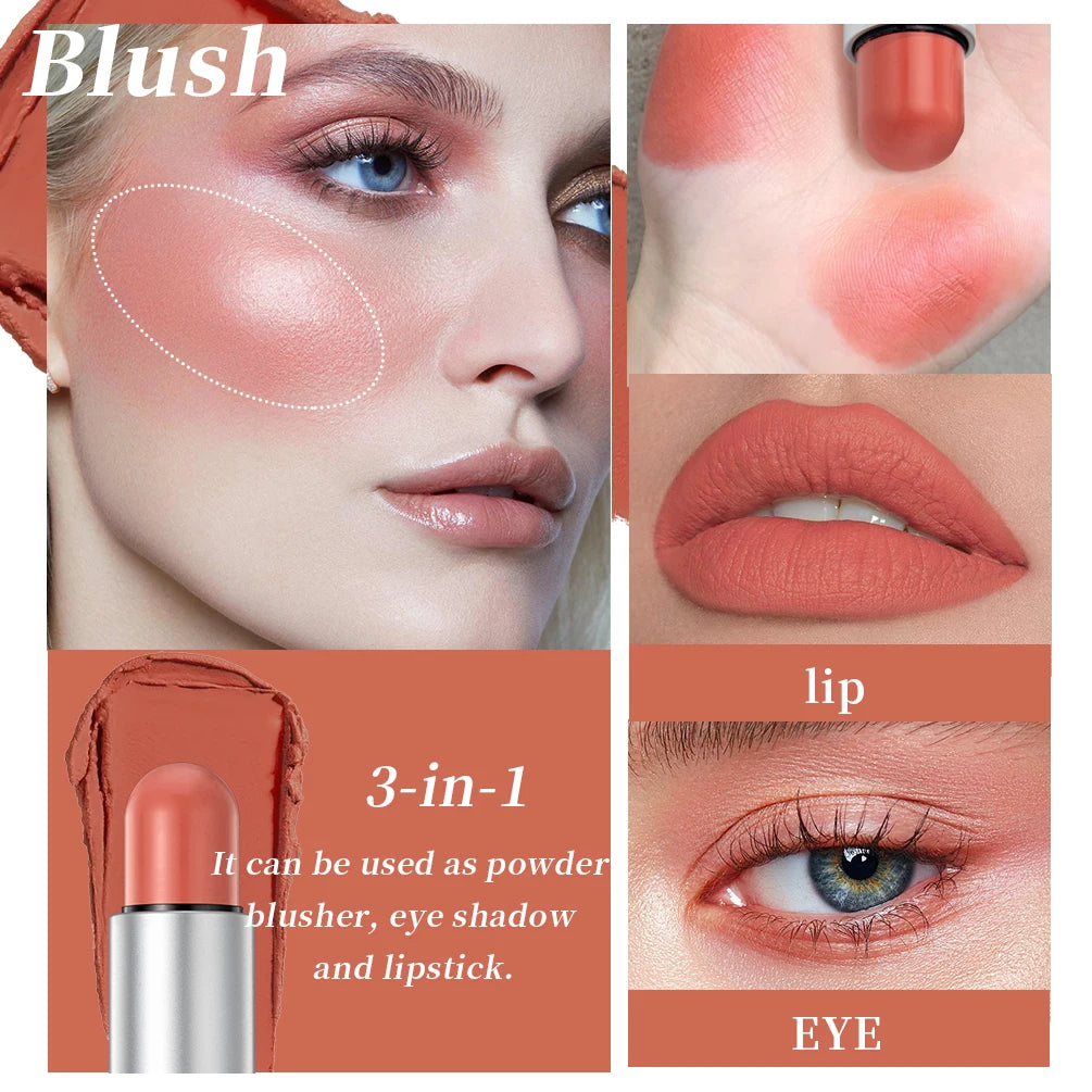 Face Contouring & Glow Stick – 4‑in‑1 Bronzer, Highlighter, Blush &amp; Concealer