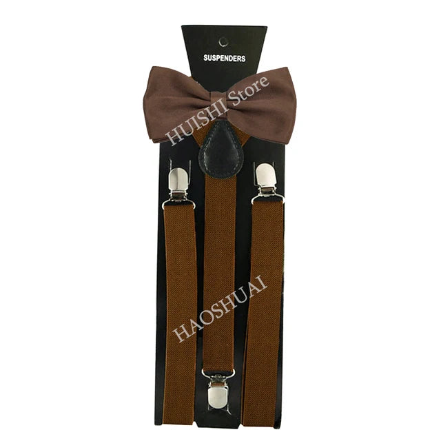 Suspenders Bowtie Sets