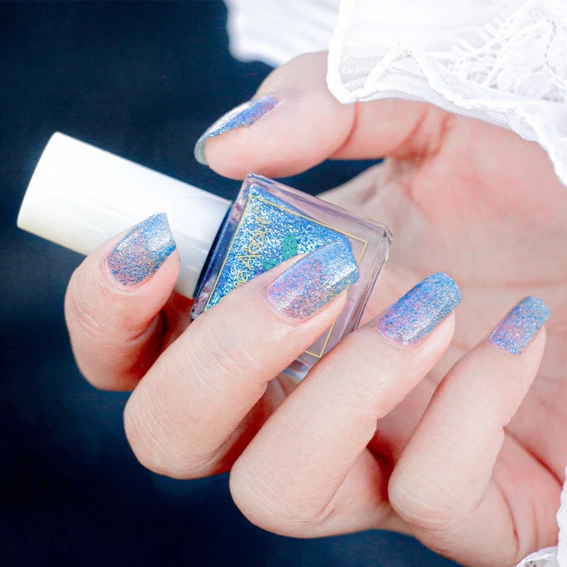 Water-Based Peel-Off Shiny Top Coat – No UV Lamp, Long-Lasting, Gentle Natural Nail Care