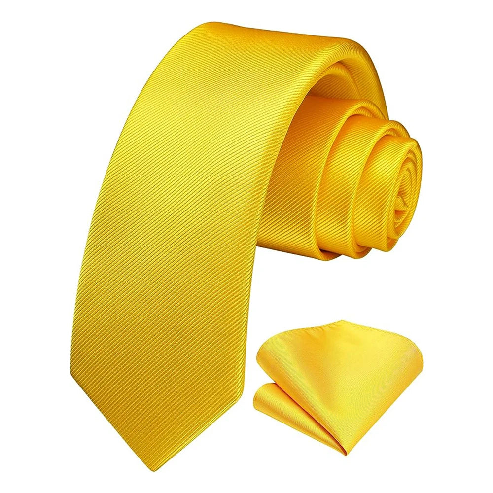Slim Silk Tie & Pocket Square Set