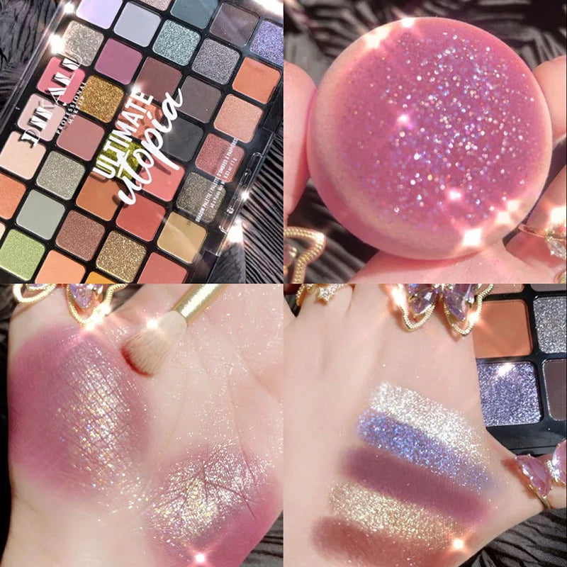 Shimmer 40 Colors Glitter Pigment Eye Shadows