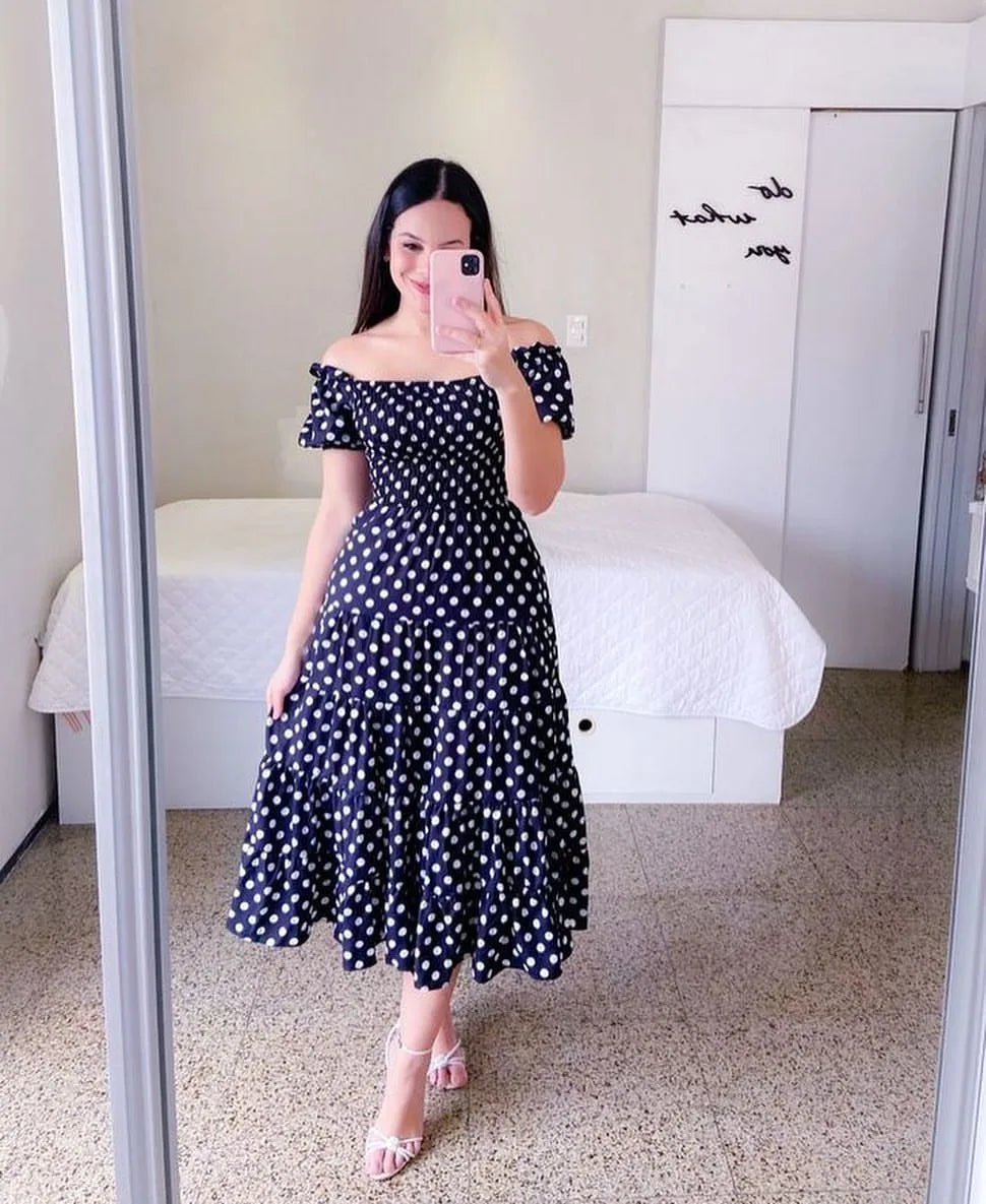 Boho Floral Summer Dress