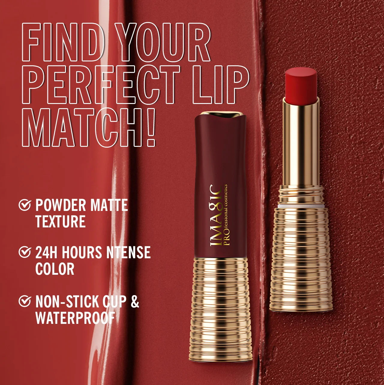Matte Long-Lasting Lipstick
