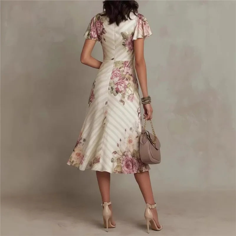 Boho Elegance Floral Maxi Dress