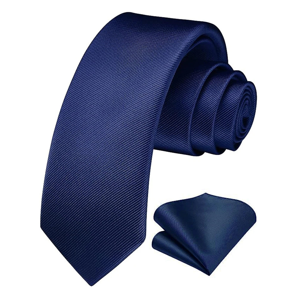 Slim Silk Tie & Pocket Square Set