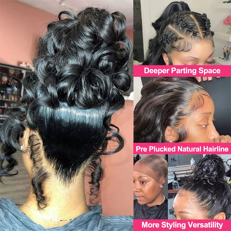 Body Wave 360 Full HD Lace Frontal Wigs Human Hair