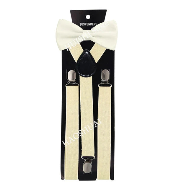 Suspenders Bowtie Sets