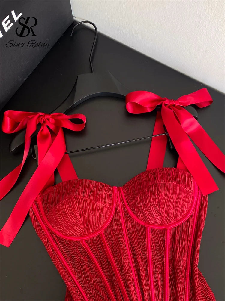Luxury French Style Party Corset Top for Women | Elegant Bodycon